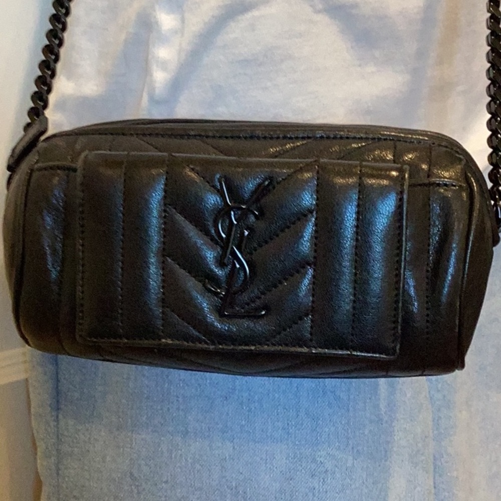 Yves Saint Laurent Black Crossbody Bag